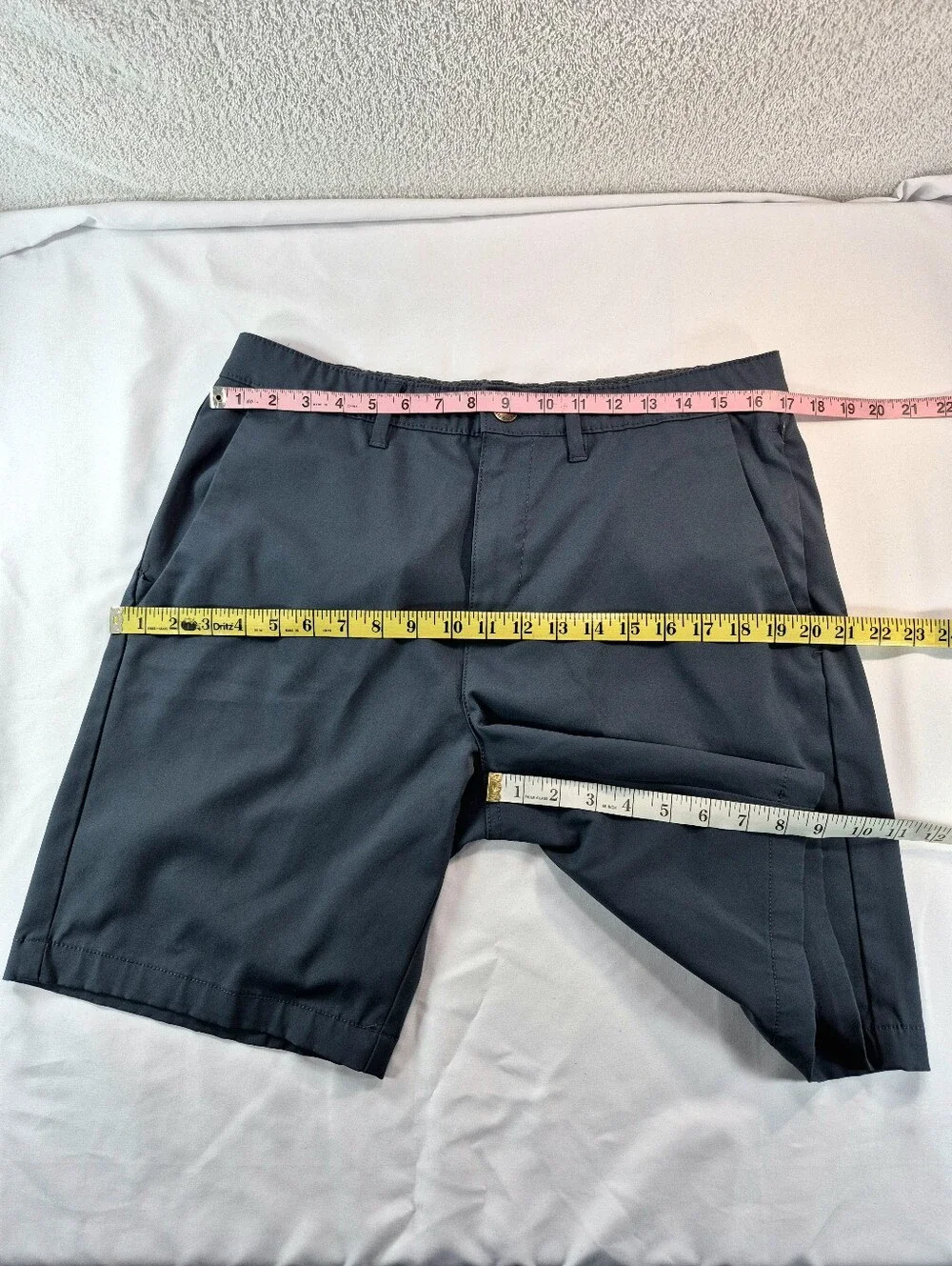 Jachs NY Men's Performance Tech Stretch Shorts Gray 34W Golf Classic Resort Wear